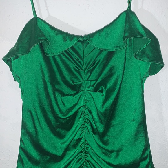Betsey Johnson green cocktail dress  XS - Picture 4 of 7